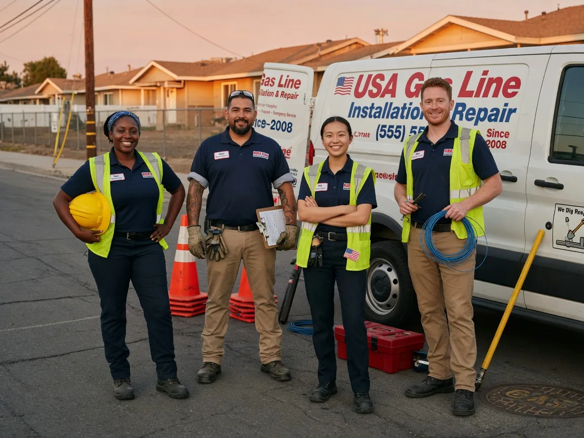 Gas Line Installation company in Shell Rock, IA
